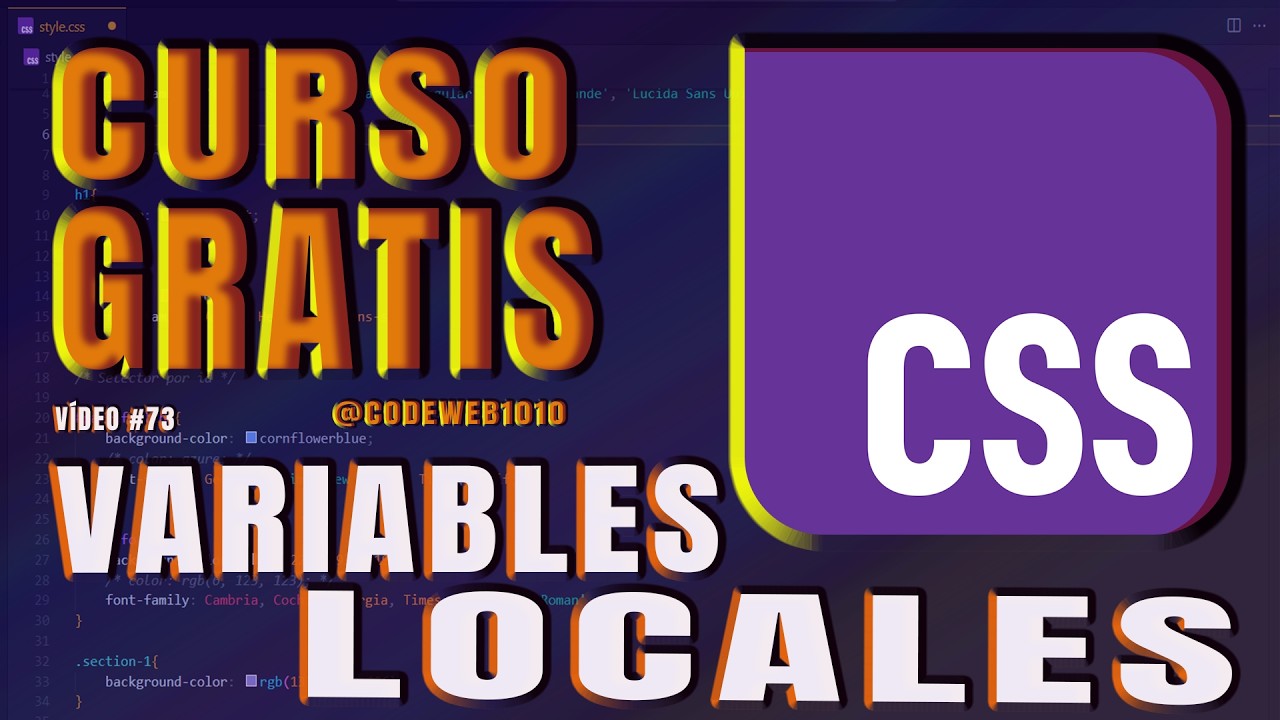 🌟📢🚀 CSS #73  Domina las Variables Locales 🔒 | Código limpio y profesional 😎💡 🌐📢 #CSSvariables, #CSS