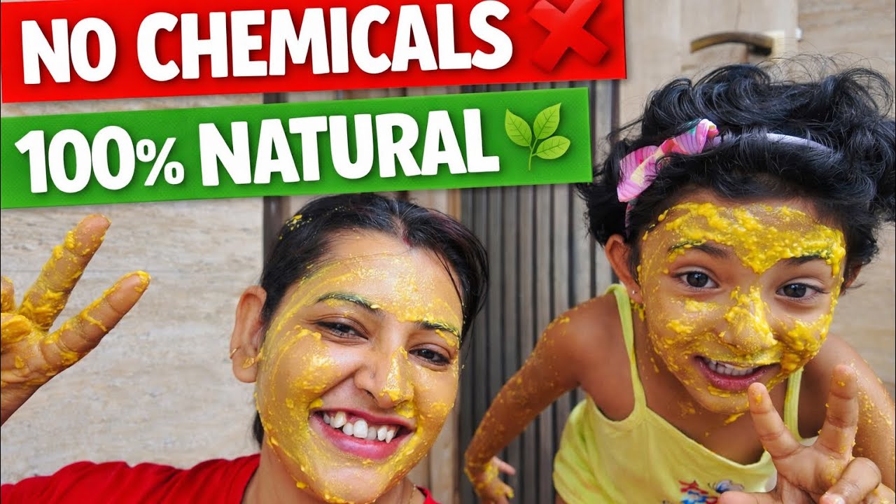Baby Safe Face Pack 👶🌿 | বাচ্চাদের জন্য 100% Natural স্কিন কেয়ার