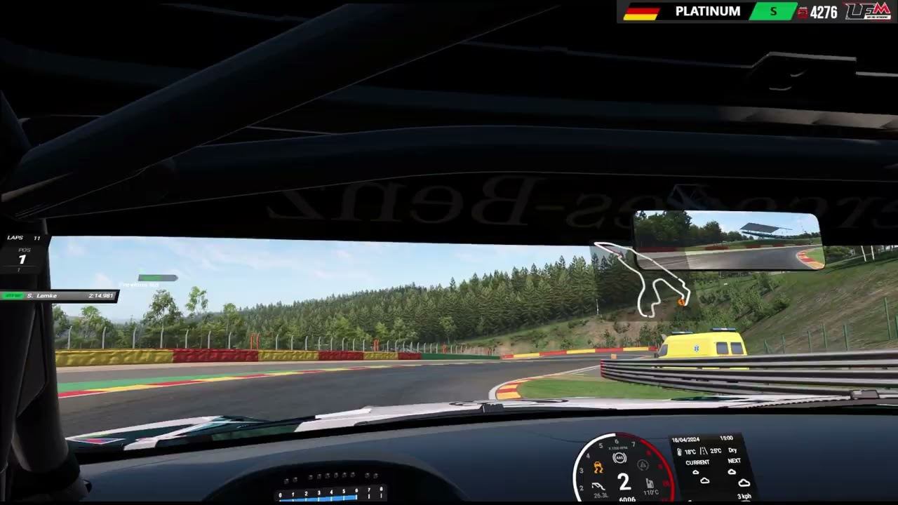 AMG GT3evo @Spa