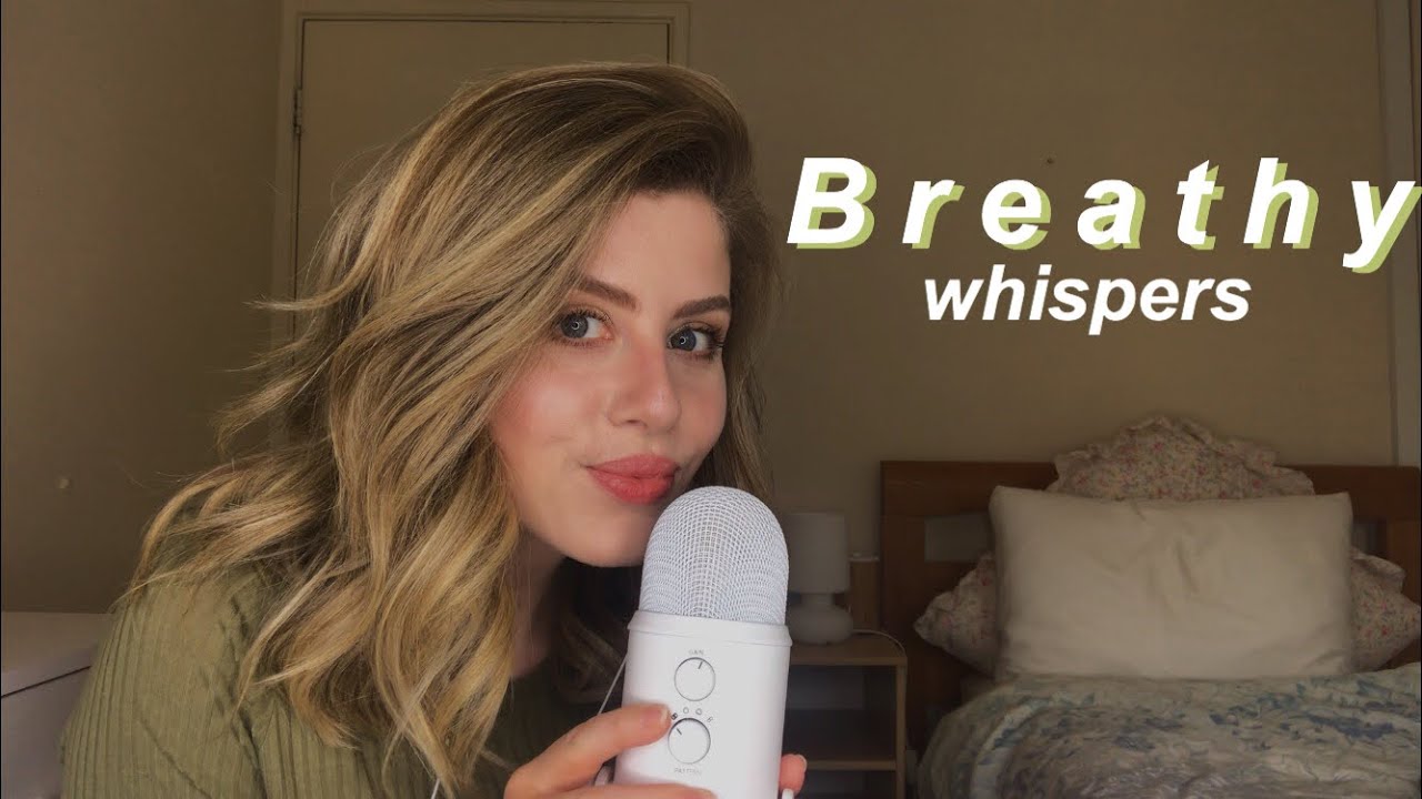 ASMR| Up Close Breathy Whispers 🌬
