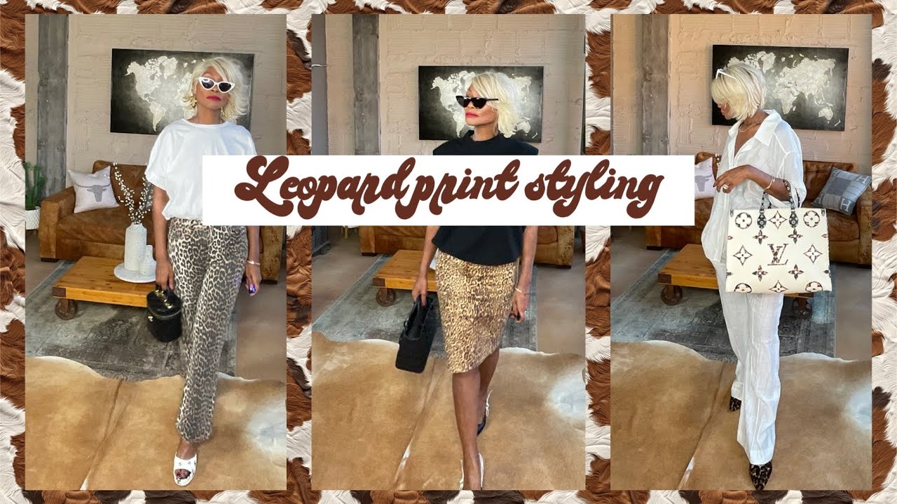 2024 Fashion Forecast: Leopard Print Trend And How I Am Styling It #over50fashion