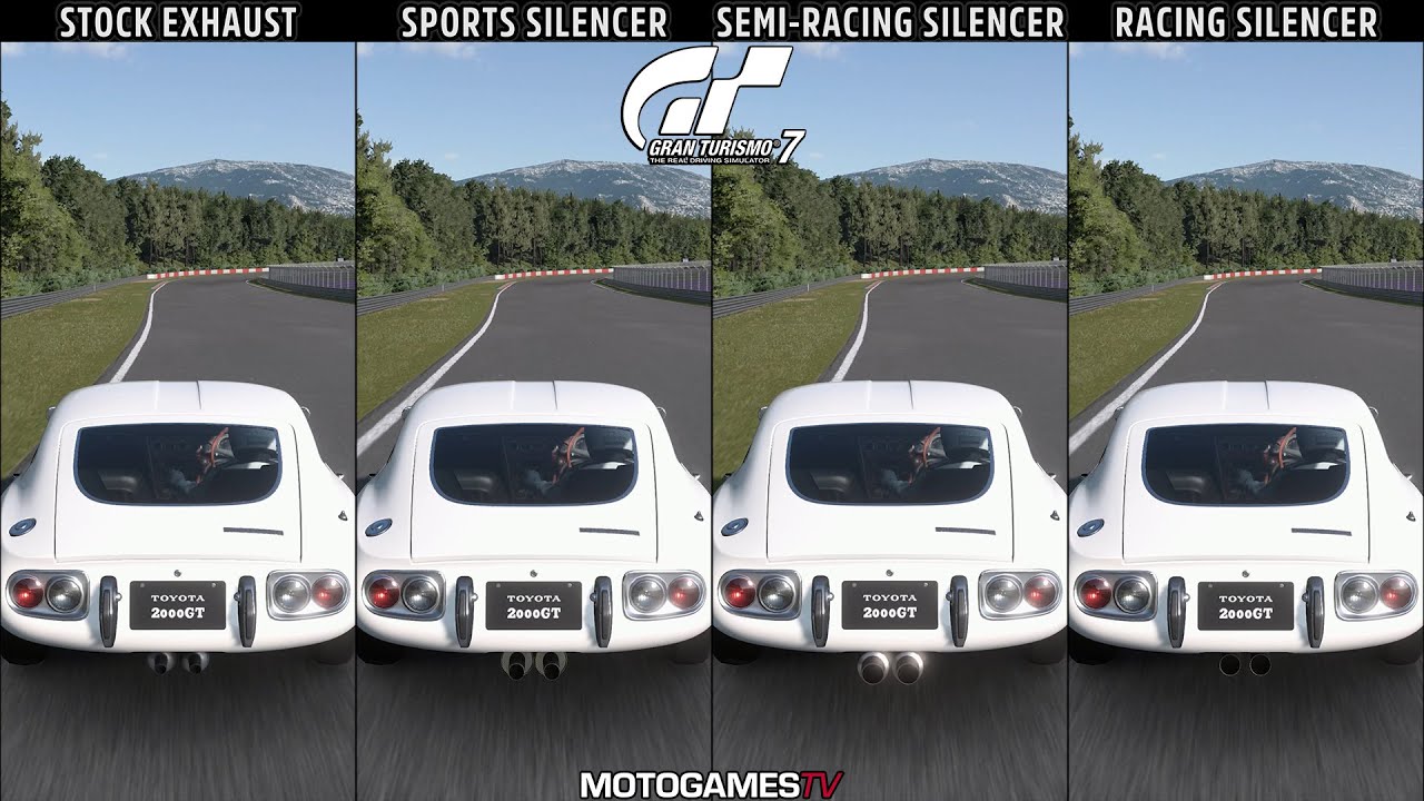 Toyota 2000GT '67 | Gran Turismo 7 Exhaust Upgrades