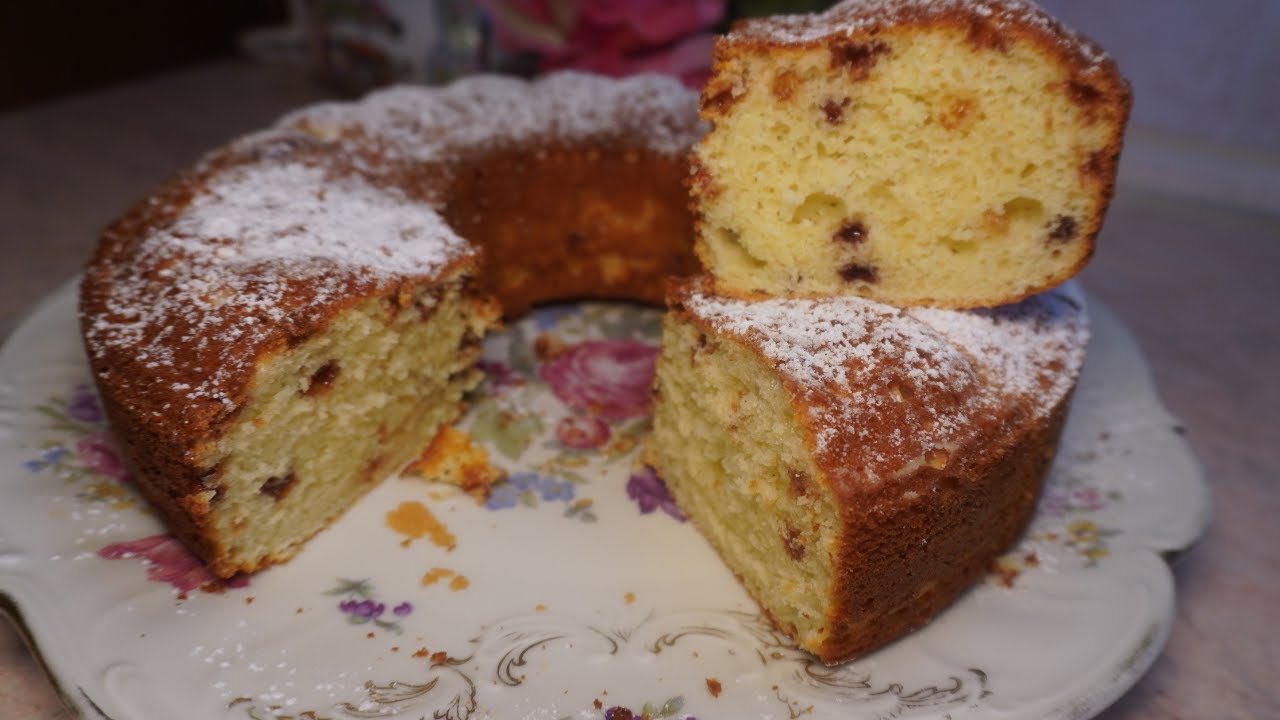 Сiambella di Pasqua. Козуначен кекс с мая,