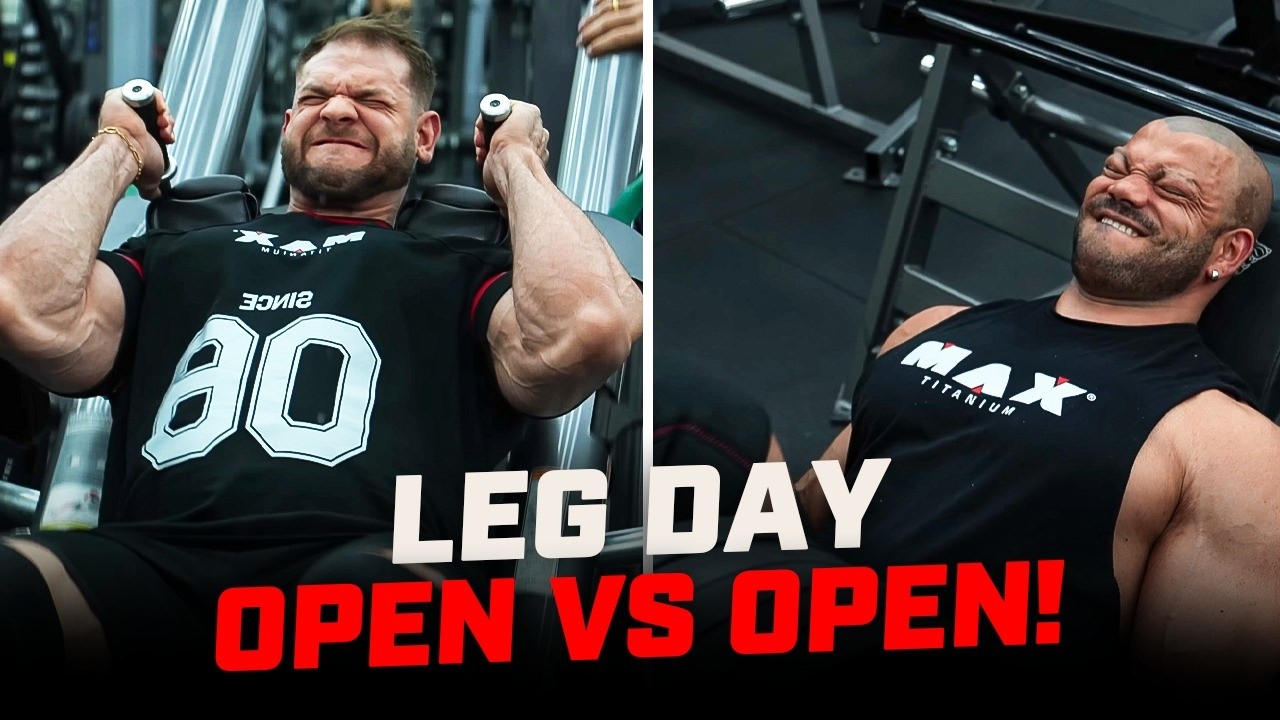 ERIC VS NESCAU! TREINO PESADO DE OPEN!