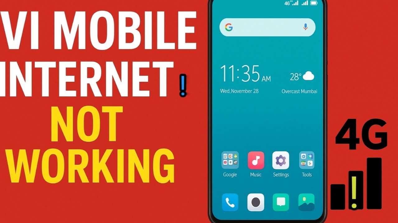 VI Internet not Connect ! symbol problem solve in tamil