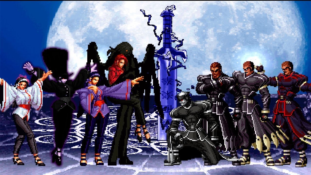 KOF Mugen Chizuru Team VS Clone Zero Team
