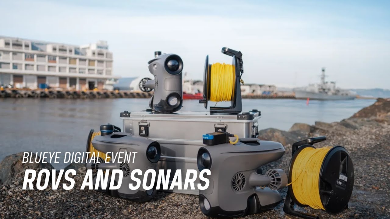 Extending the visual range of ROVs with sonars | Blueye Digital Event