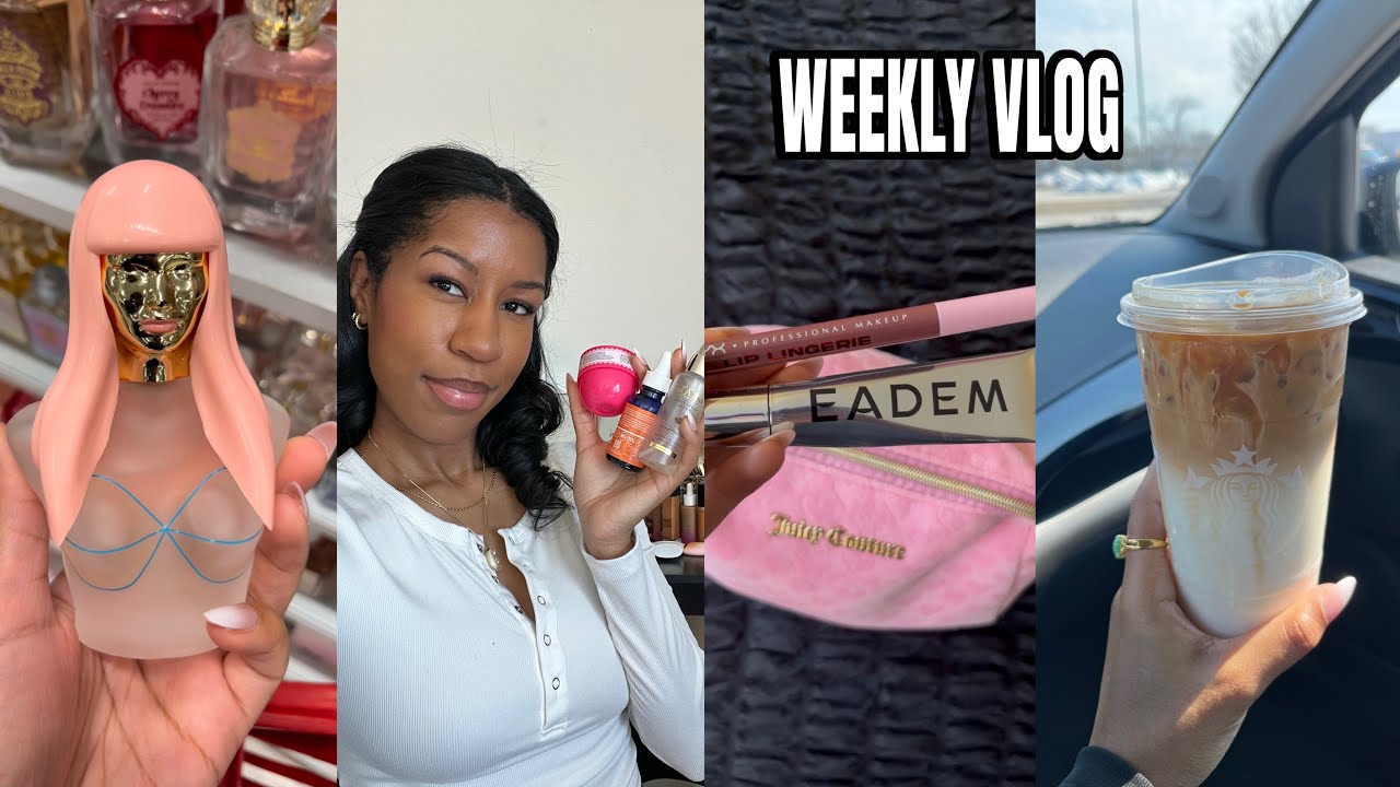 SHOPPING VLOG 👛 New EADEM shades, TJMAXX spring releases, and February Empties 