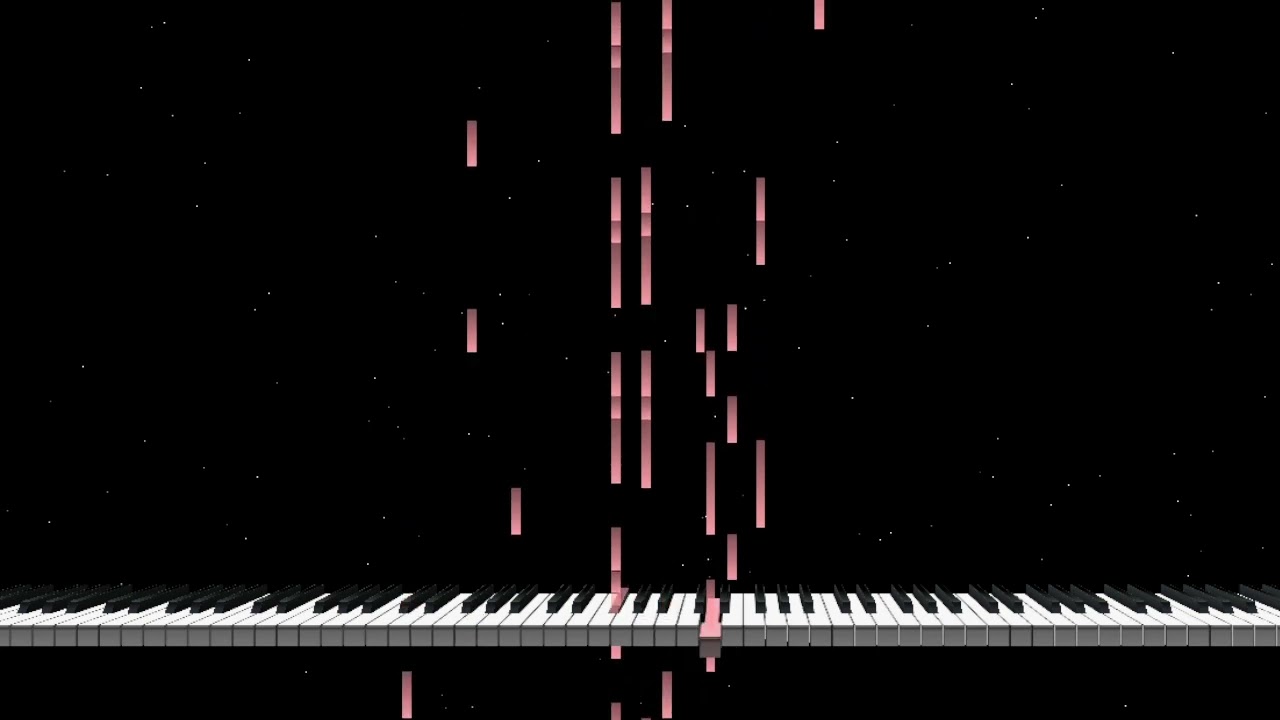 晴る (葬送のフリーレン クール2 op) /solo piano roll