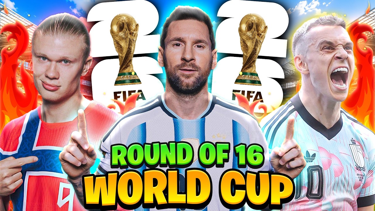 World Cup Round of 16 in a Nutshell .EXE 😂
