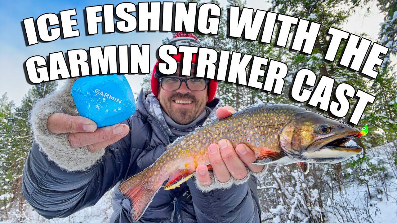 Ice Fishing with the Garmin Striker Cast Castable Sonar