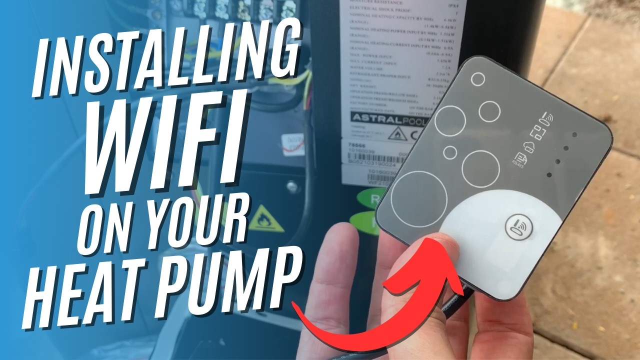 Installing the Aquatemp WIFI Controller to a Astral Heat Pump