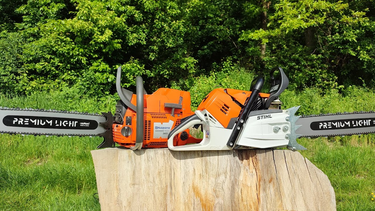 Husqvarna 365 Special and Stihl MS 500i