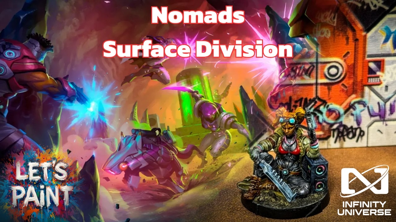 Покраска наземного подразделения New Nomads из операции 