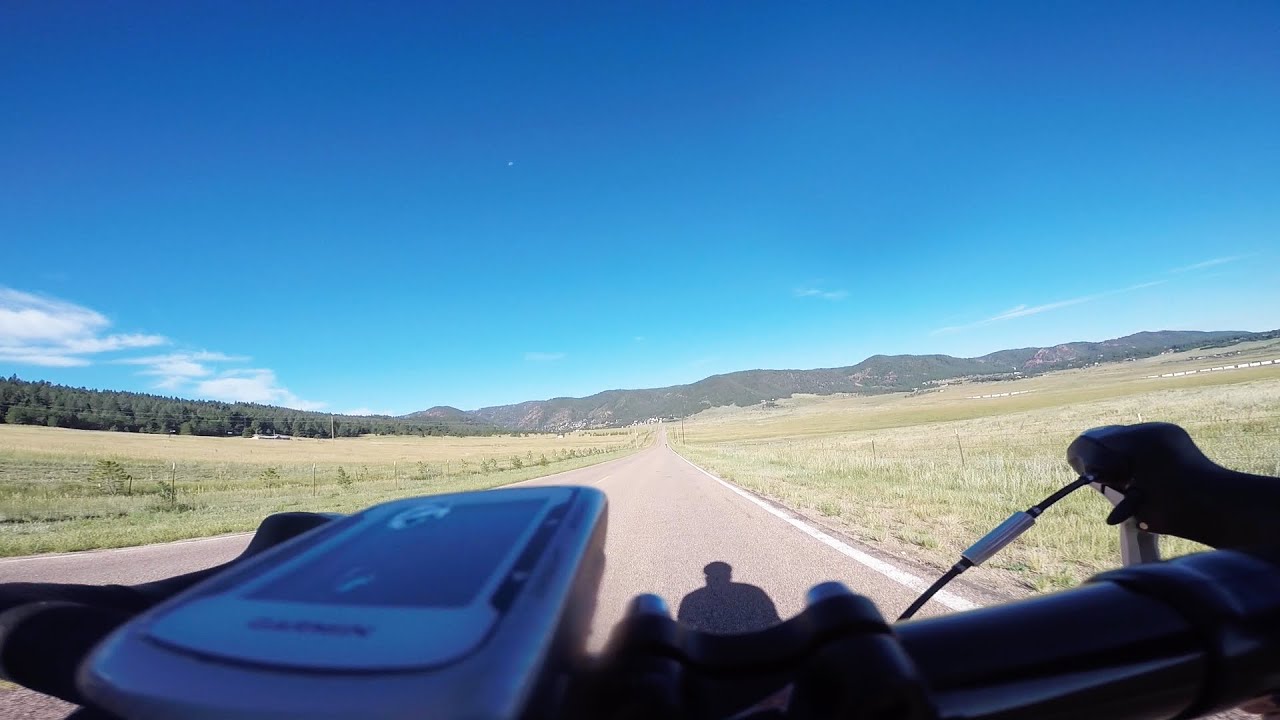 GoPro Cycling Descent - West Palmer Divide Road from Indi Drive, Palmer Lake, CO