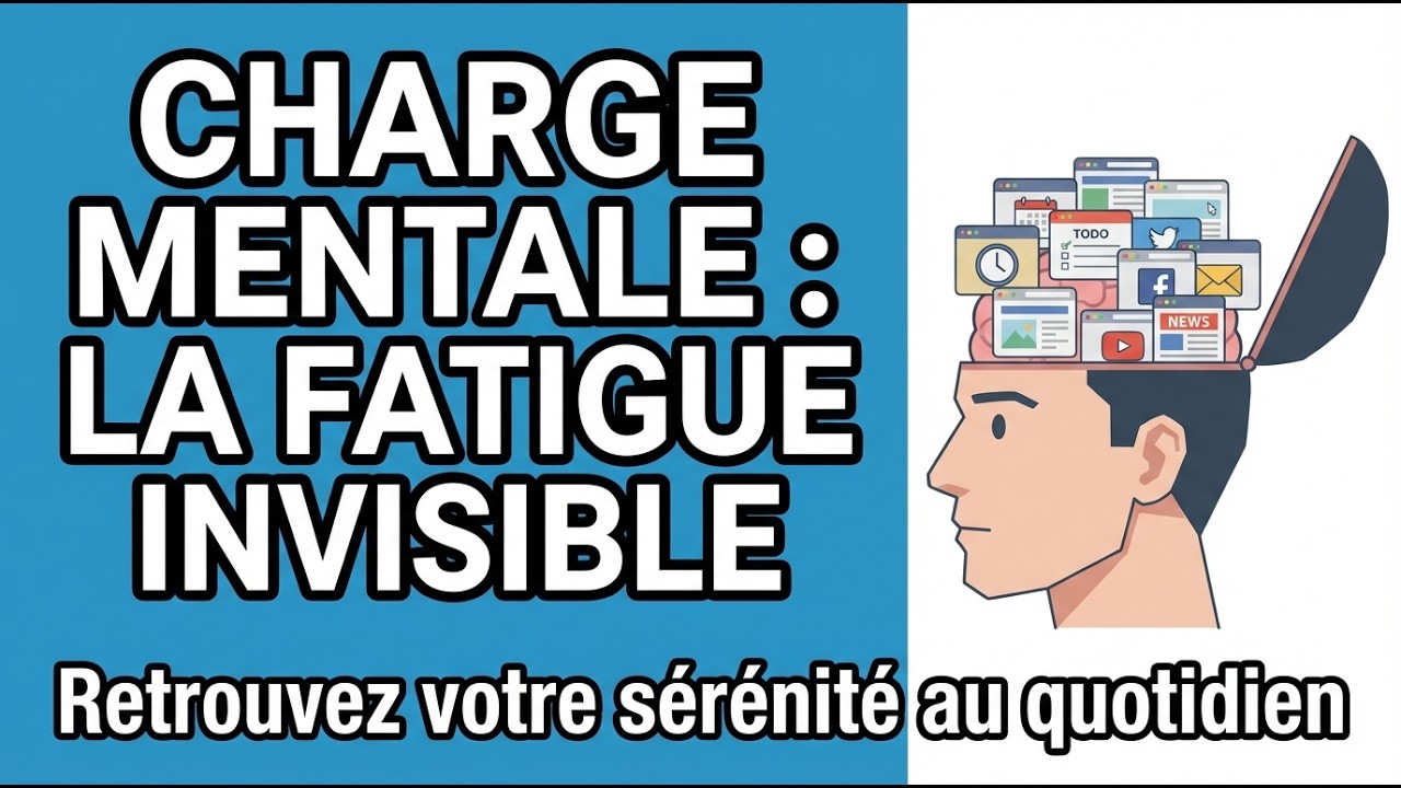 🧠 Charge Mentale : 6 Solutions Psychologiques Validées pour la Réduire Définitivement ⚡