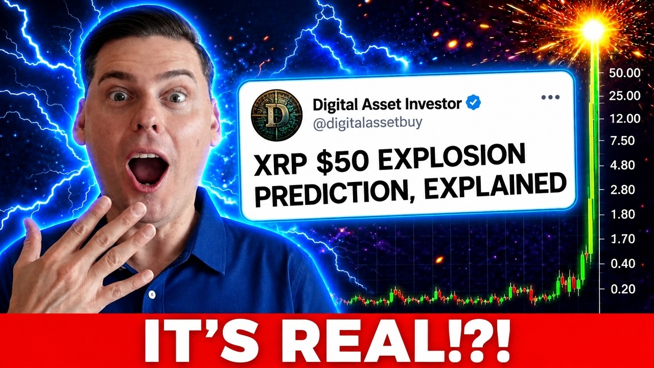 ПРЕДРЕКАЮТ ВЗРЫВНОЙ РОСТ ЦЕНЫ XRP ДО $50!??!! (ЭТО РЕАЛЬНО?!)