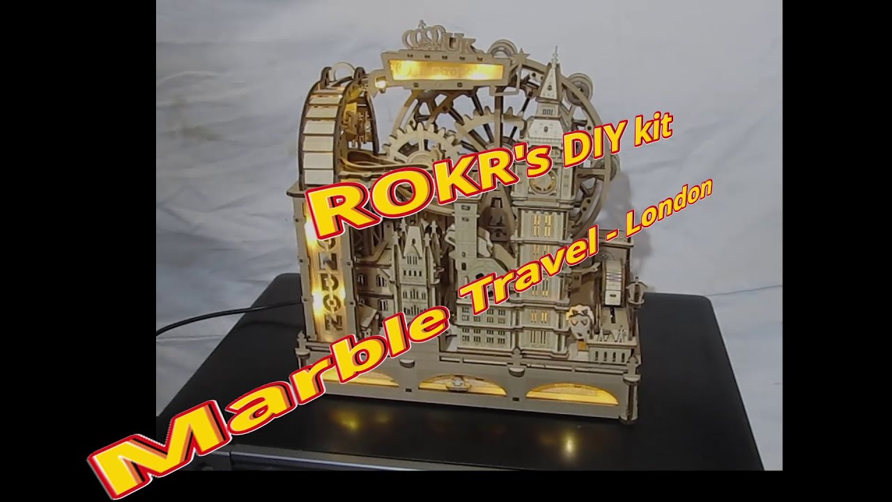 ROKR Marble Travel London from Robotime.nl