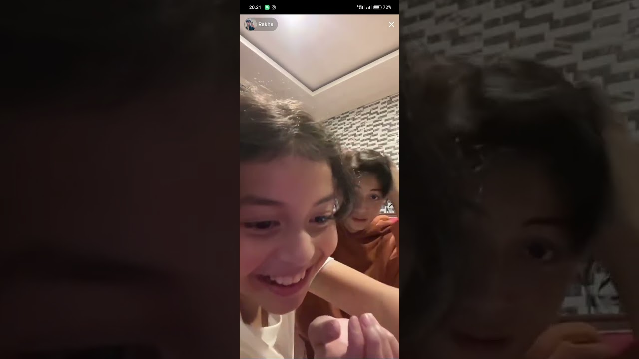 prat1 live tik tok Raden rakha dan kimi semalam
