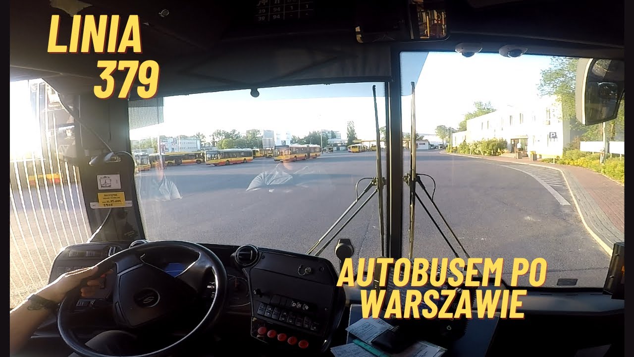 Autobusem po Warszawie - Linia 379 Solaris Urbino Electric