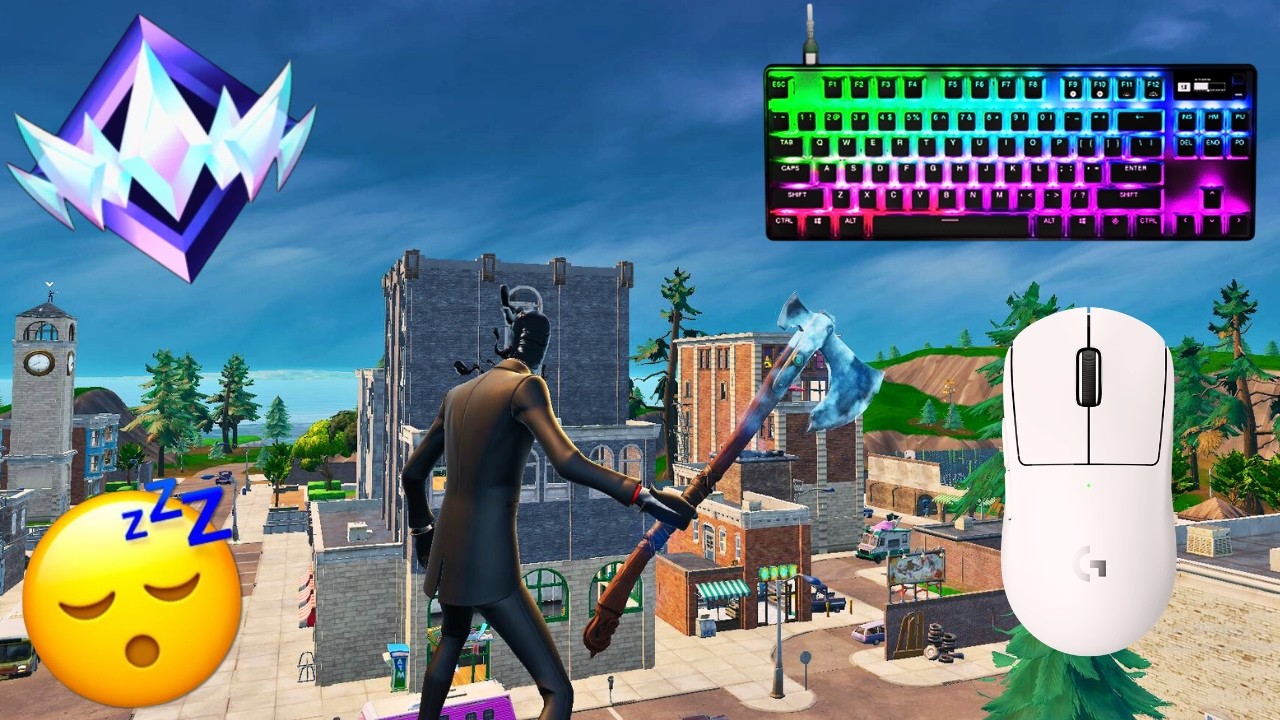 SteelSeries Apex Pro TKL ASMR 😴 Fortnite OG Ranked Reload 🏆 Satisfying Keyboard Fortnite 240 FPS 4K