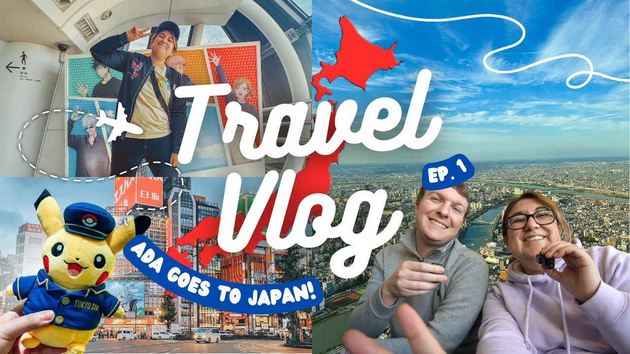The Journey Begins! | Ada Goes To Japan Ep.1