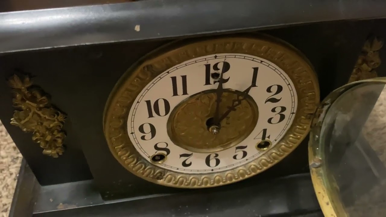 1910 William L. Gilbert Mantle Clock Restoration Results