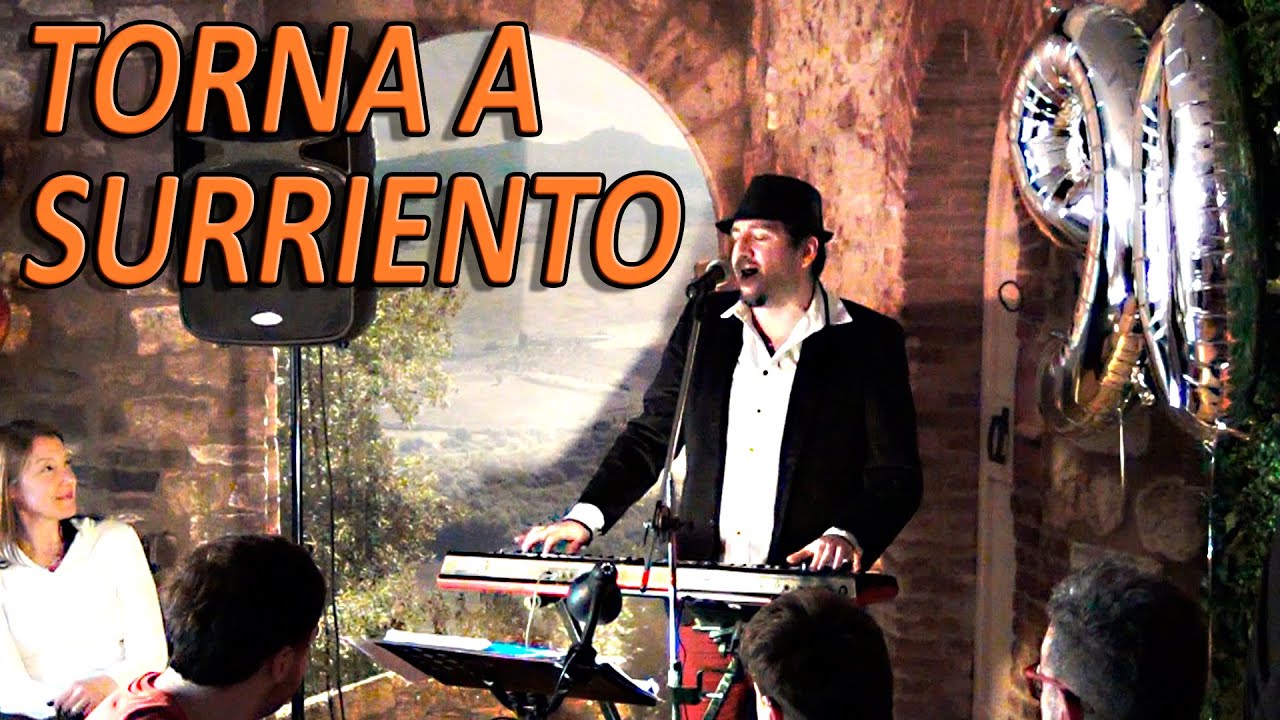 Canzonetas italianas para fiestas, Show italiano en vivo. No tenor de opera lírico, No acordeonista