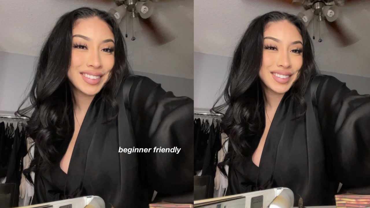 how i curl my hair with a flat iron