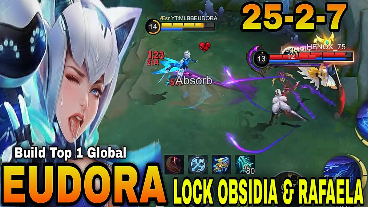 EUDORA BEST BUILD 2026 | BUILD TOP 1 GLOBAL EUDORA MOBILE LEGENDS LOCK OBSIDIA & RAFAELA!!