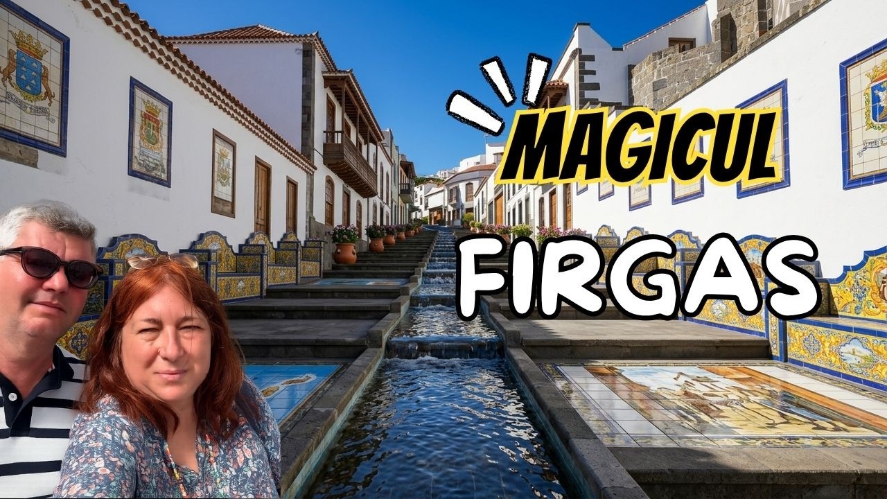 Cascada în trepte care nu apare în ghidurile turistice | Firgas, Canare