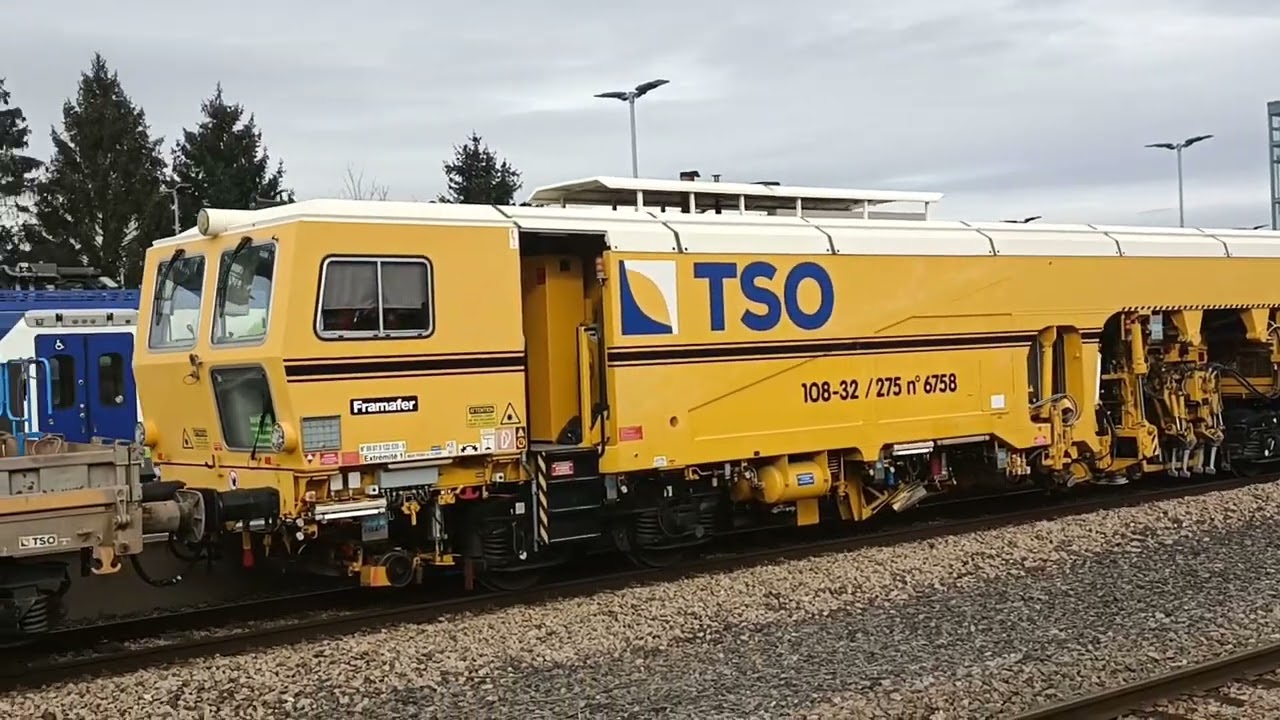 Reportage ferroviaire en gare de Laon