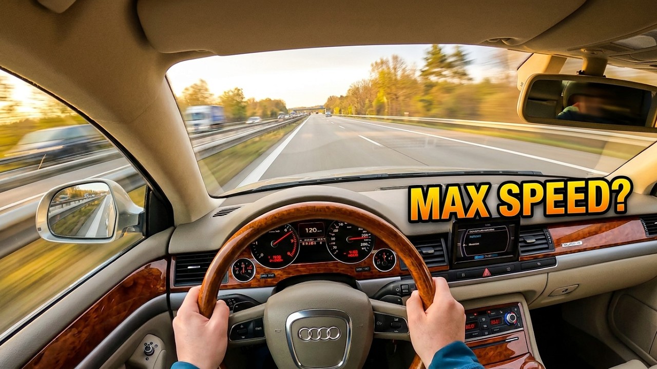 Audi A8 / Autobahnfahrt 🇩🇪