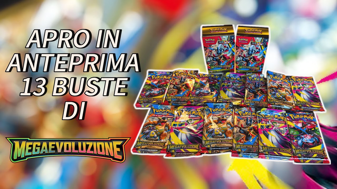 Apriamo in ANTEPRIMA il set MEGAEVOLUZIONE ( italiano )