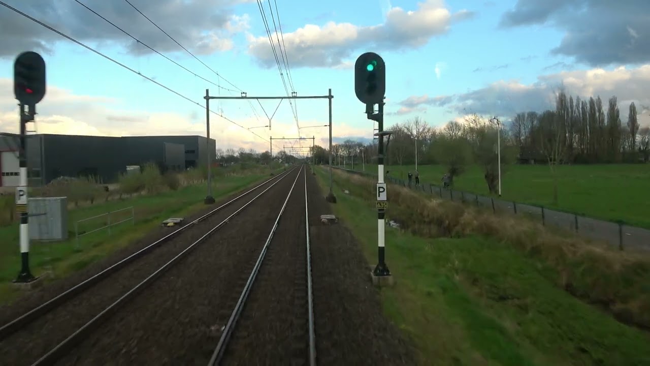 Train cab ride; Arnhem Goederen-Emmerich am Rhein (20240403)