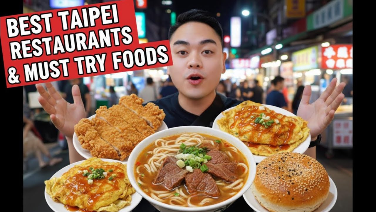 🇹🇼 Top Taipei Restaurants & Must Try Foods - Search of Authentic Taiwanese Cuisine