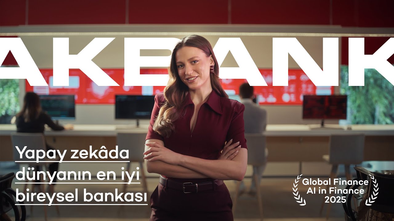 Akbank, yapay zekâda dünyanın en iyi bireysel bankası. 😎