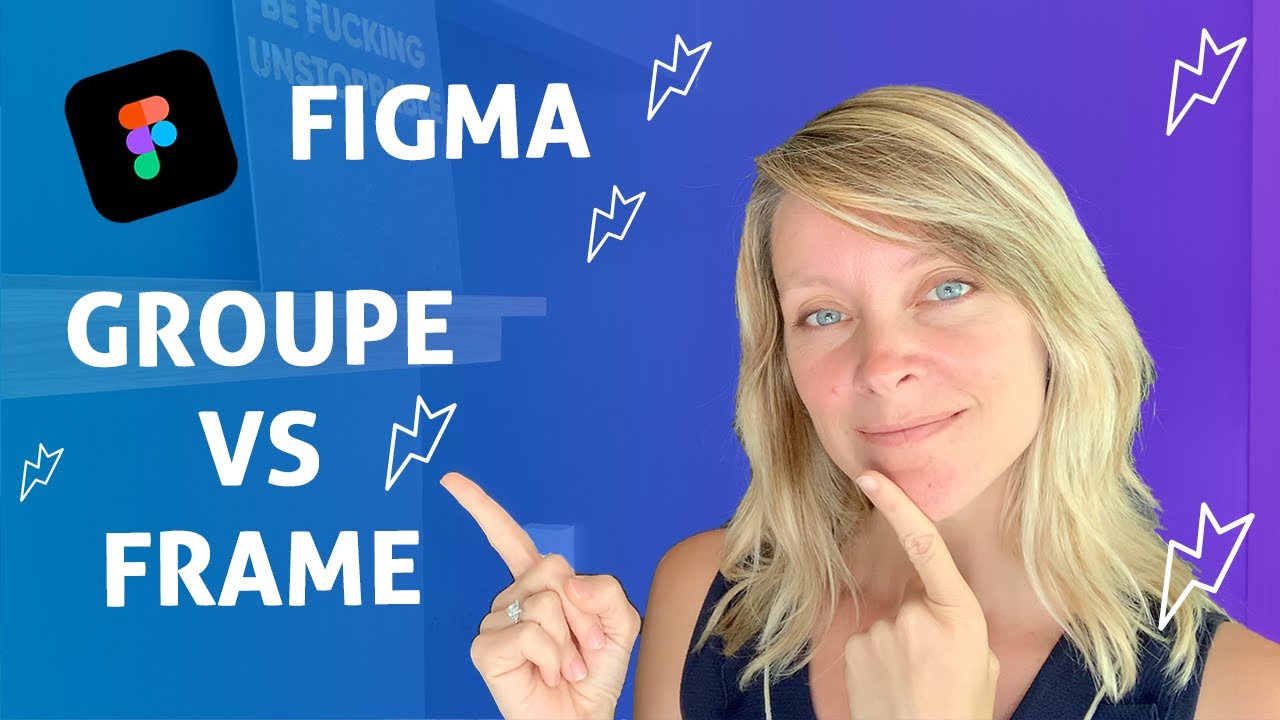 Figma tutoriel - Quand utiliser des groupes versus des frames ?