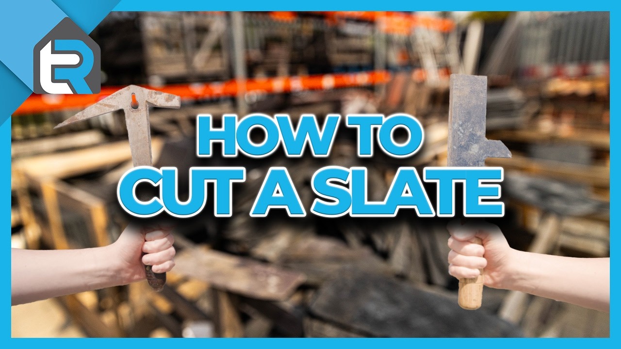 How to CUT a SLATE | Step-by-Step Guide | Taylor Roofs