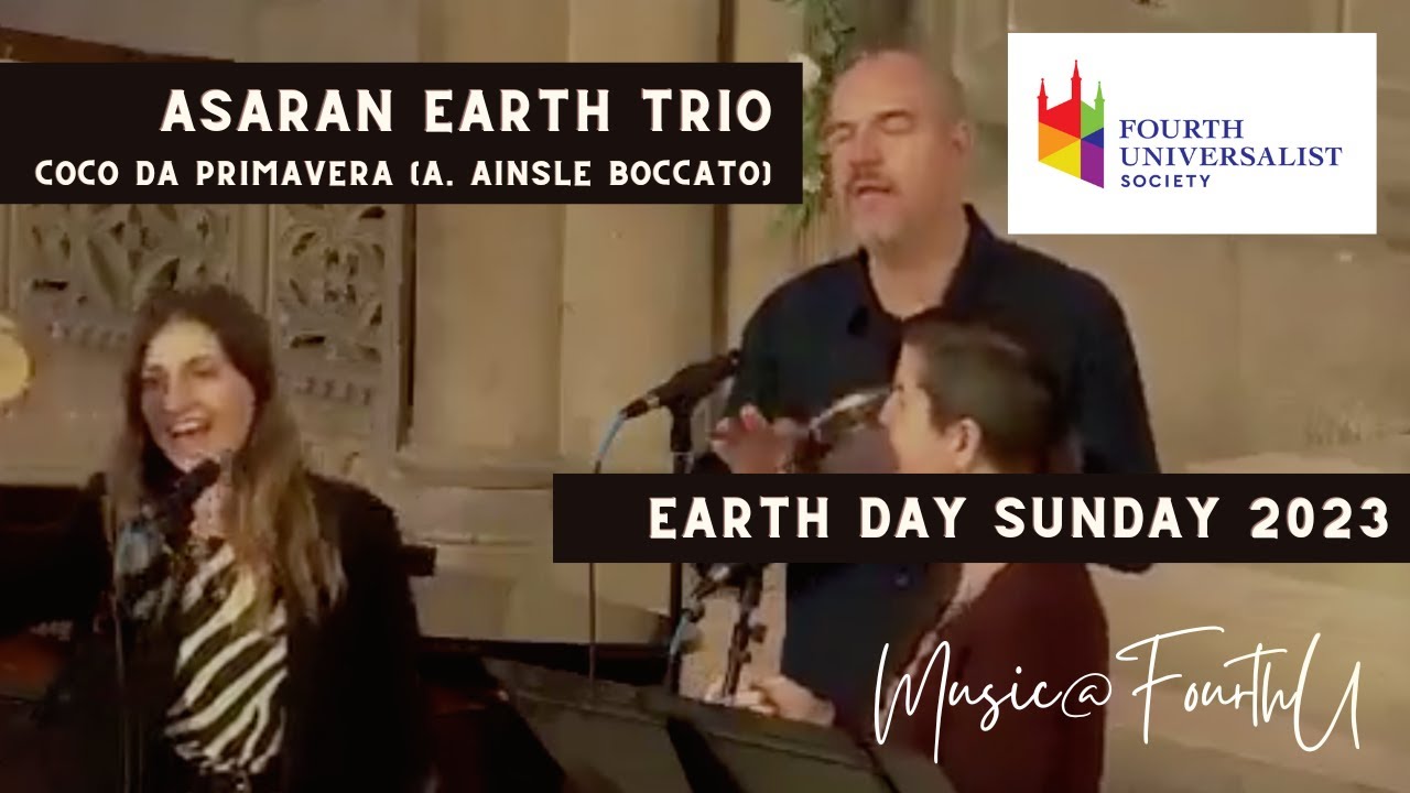 Coco da Primavera (Comp/Arr Anne Ainslie Boccato) &mdash; Asaran Earth Trio &mdash; Music@FourthU Earth Day 2023