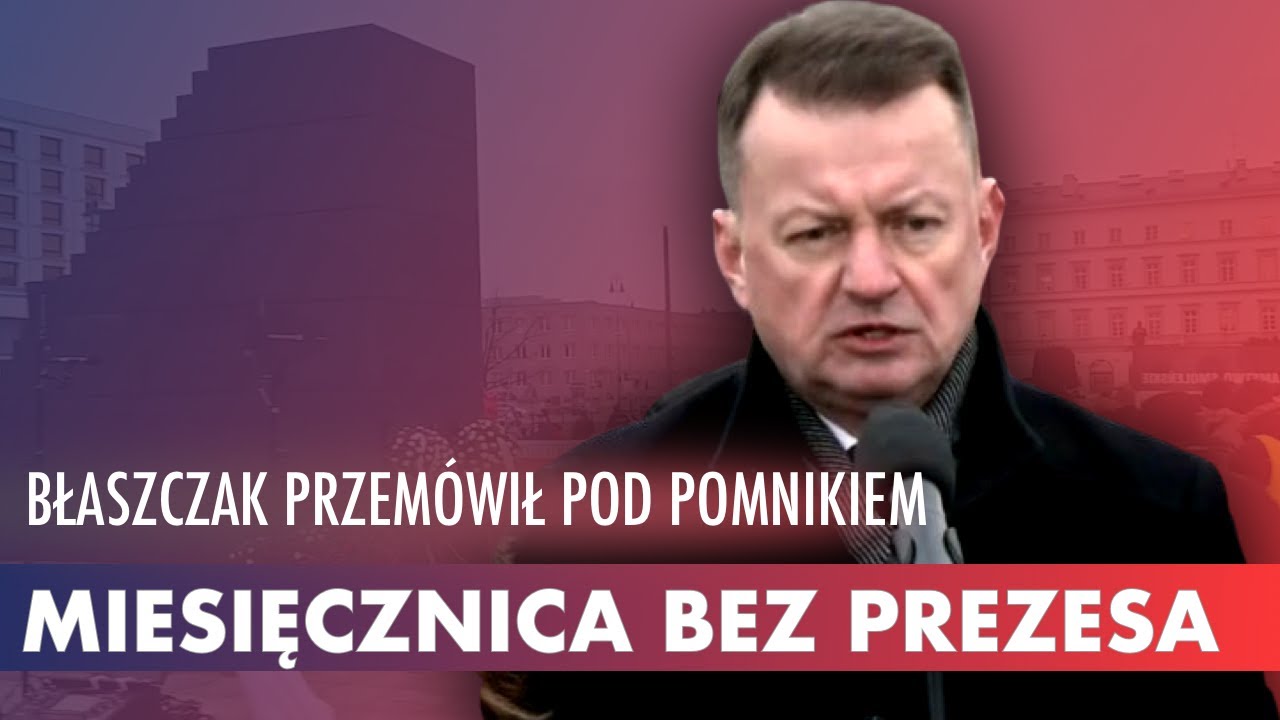 MIESIĘCZNICA BEZ PREZESA! TYM RAZEM PRZEMAWIAŁ BŁASZCZAK. 