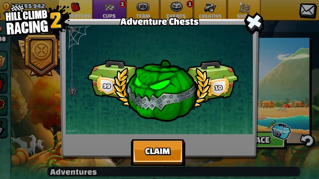 😍 I GOT GREEN ADVENTURE CHESTS !! IN - Hill Climb Racing 2