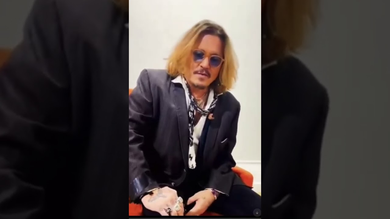 Johnny Depp thanks his fans for the lovely birthday wishes & gifts ❤️❤️❤️ #justiceforjohnnydepp #fyp