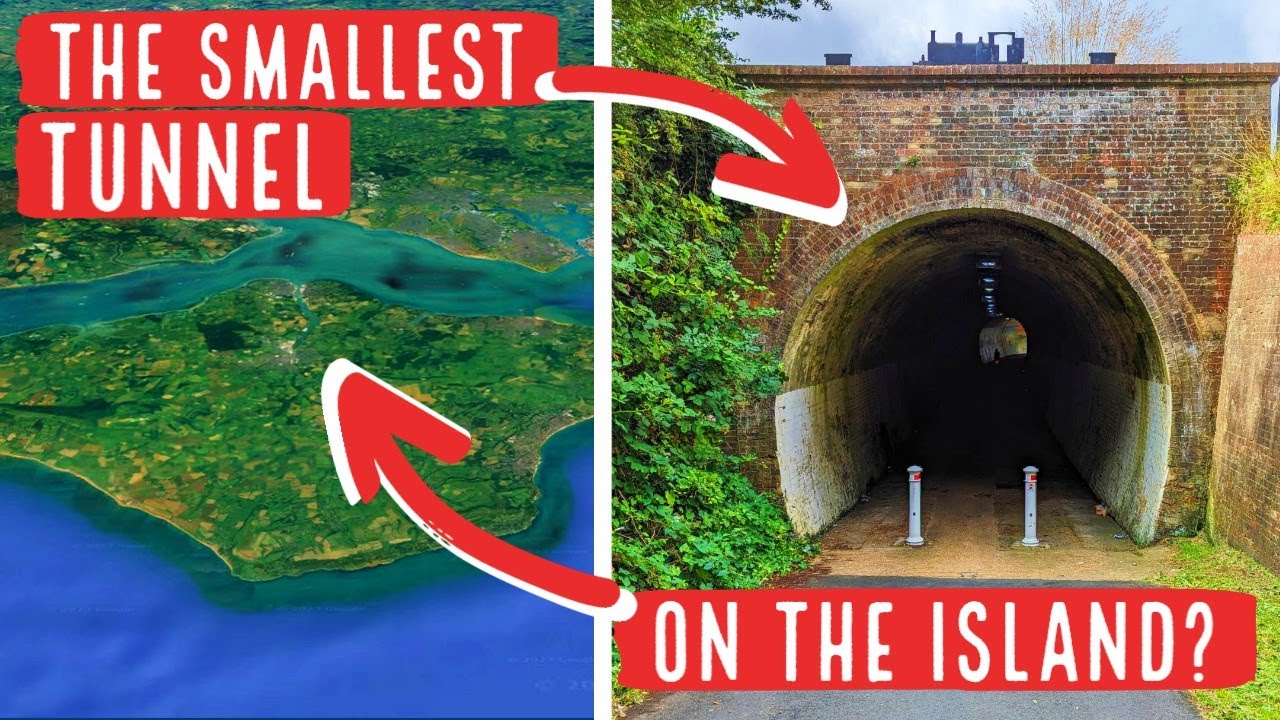 The Shortest Disused Railway Tunnel on the Island?  The Isle of Wight Railways