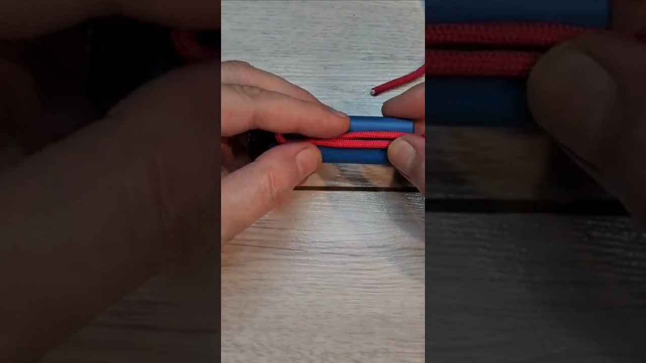 Super👍 spos&oacute;b wiązania musisz poznać #survival #diy #shorts #bushcraft #knot
