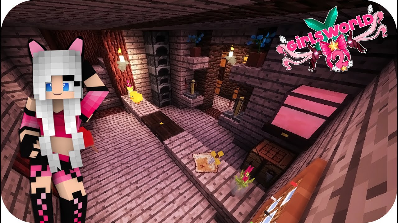 DECORANDO EL SÓTANO!! - Girl's World 2 Minecraft Ep 34