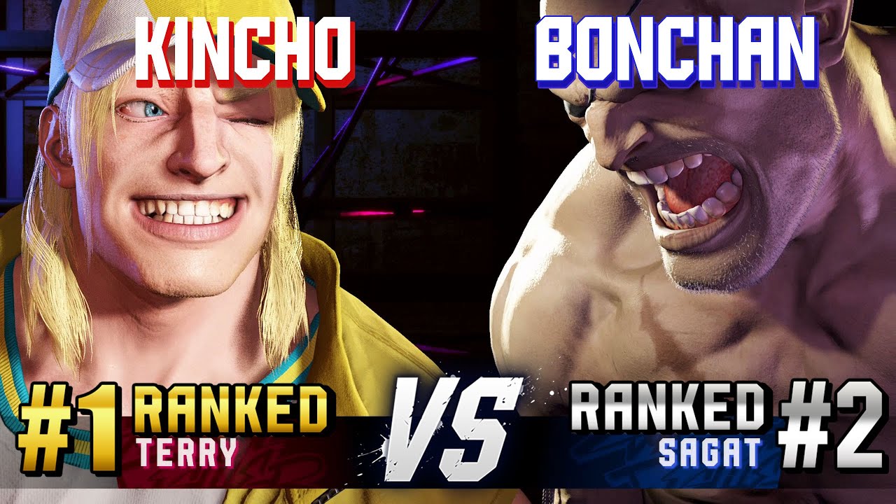 SF6 ▰ KINCHO (#1 Ranked Terry) vs BONCHAN (#2 Ranked Sagat) ▰ High Level Gameplay