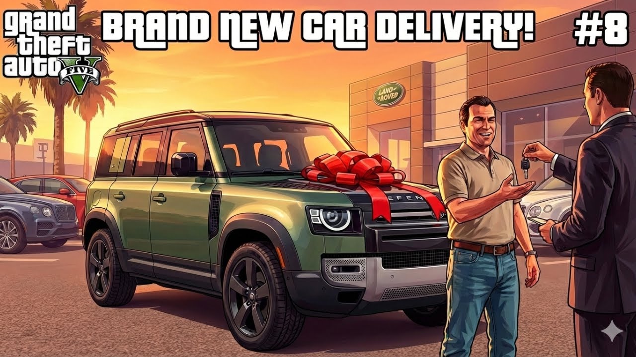 Finally Took Delivery of My New Defender 🚙 | GTA 5 Gameplay Hindi