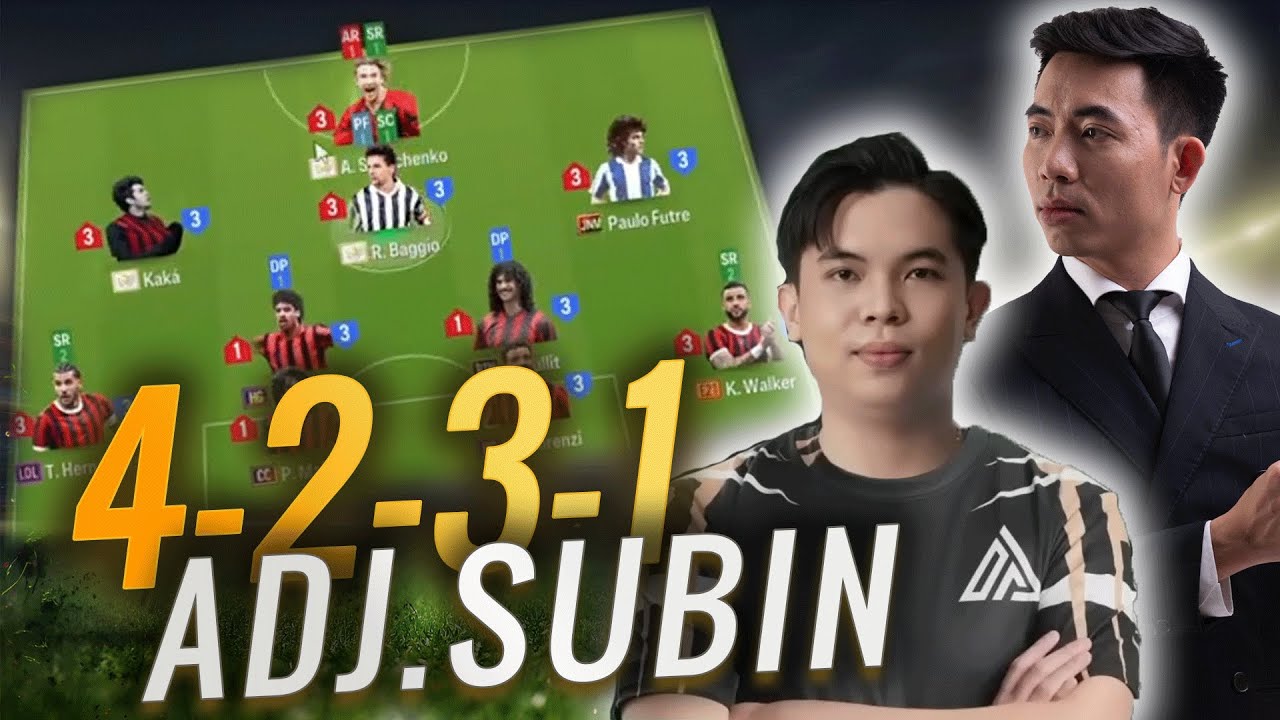 SƠ ĐỒ 4231 GIÚP SUBIN VÔ ĐỊCH CHINA PRO LEAGUE LÀ ĐÂY | PHƯỚC PHỞ FC ONLINE