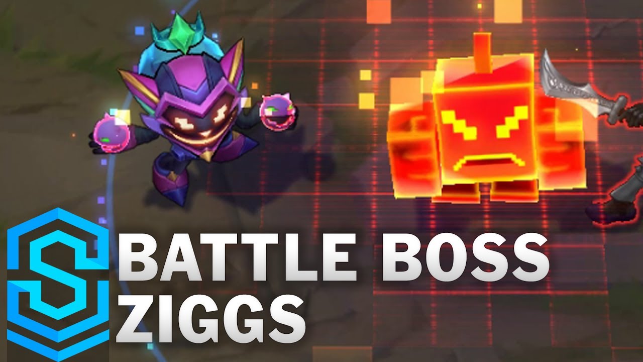 Battle Boss Ziggs Skin Spotlight - Pre-Release - League of Legends